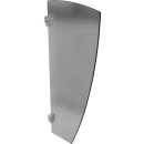 Urinal-Trennwand URIMAT, INOX 90 x 38,5/19,5 cm