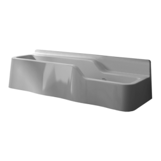 Waschrinne ROCASCA 140 x 46 cm, Kunststoff
