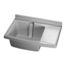 Kombiwaschtrog ROMAY-CLASSIC 73 x 51 cm, Kunststoff