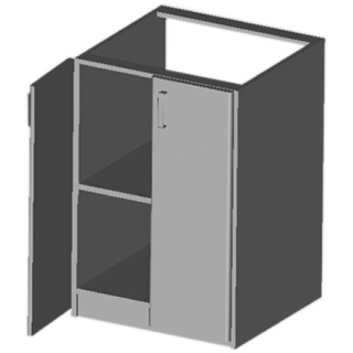 Schrankunterbau ROMAY-CLASSIC 65 x 60 x 89 cm, bodenstehend