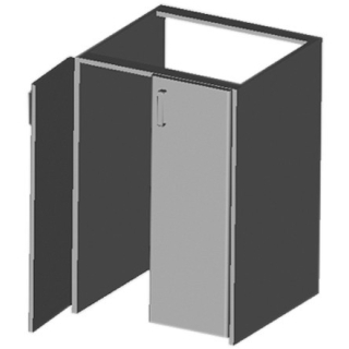 Schrankunterbau ROMAY-CLASSIC 65 x 60 x 89 cm, bodenstehend