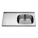 Mehrzwecktrog BS 332 100 x 50 cm, Edelstahl