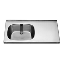 Mehrzwecktrog BS 333 100 x 50 cm, Edelstahl