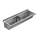 Waschtrog SIRIUS BS315N 142 x 50 cm, Chromnickelstahl