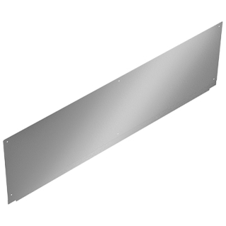 Rückwand PLANOX PL30SB 300 x 39 cm, Chromnickelstahl