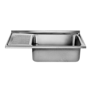 Mehrzwecktrog BS 351 110 x 55 cm, Edelstahl