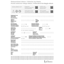 Klebeprotokoll ADESIO DE/FR/IT/EN Block DIN A4, 25