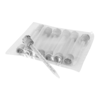 Statikmischer ADESIO 10:1 orange Spitze gestuft