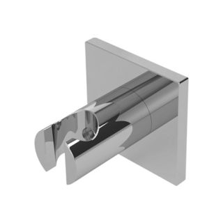 Brausenhalter ADESIO zum Kleben, Rosette eckig