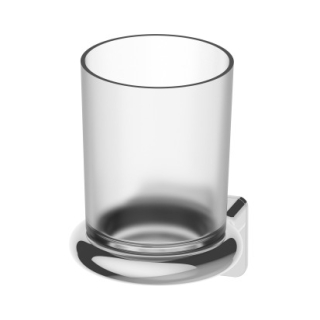 Glashalter NIA ADESIO Mattglas, Montage Kleben oder