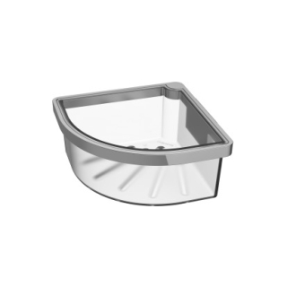 Duschkorb CHIC 22 16 x 16 x 7,2 cm, Eckmodell