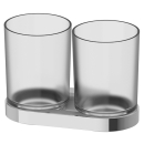 Doppelglashalter LINDO Mattglas