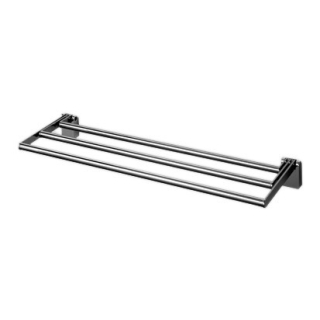 Badetuchstange LINDO 65 cm, 3 bewegliche Stangen