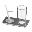 Glashalter LIV und Schmuckbaum, Baum weiss