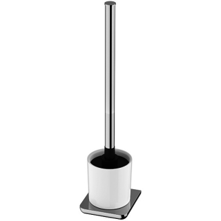 Klosettbürstenhalter LIV Glaseinsatz weiss glasiert