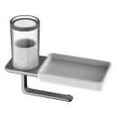 Hygiene-/Utensilienbox LIV Ablageschale und Papierhalter