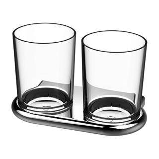 Doppelglashalter NIA 2 Klargläser