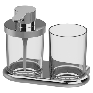 Seifenspender NIA und Glashalter