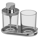 Seifenspender NIA und Glashalter