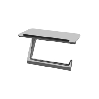 Papierhalter NIA mit Ablage, links und rechts