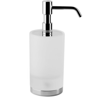 Seifenspender EMPORIO Standmodell, Behälter weiss