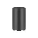 Glashalter INCISO Glas schwarz matt