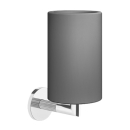 Glashalter INGRANAGGIO Glas schwarz matt