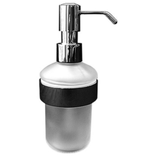 Seifenspender D-CODE Kristallglasbehälter matt