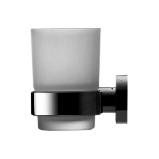 Glashalter D-CODE Kristallglas matt, links