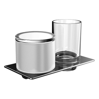 Seifenspender/Glashalter ART Seifenspender Glas satiniert