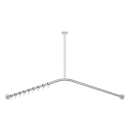 Duschenvorhangstange HEWI S900 90 x 90 cm, kürzbar