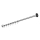 Duschenvorhangstange HEWI S900 100 cm, kürzbar, D 25 mm