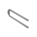 Handtuchhalter HEWI 477/801 A 44,5 cm, 2 Schwenkarme