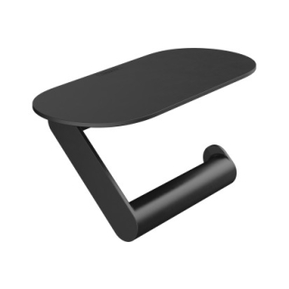 Papierhalter WALLSTORIS mit Ablage, Kunststoff