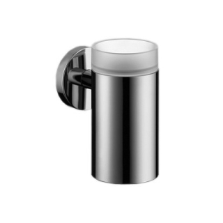 Glashalter LOGIS Kristallglas matt, Messing