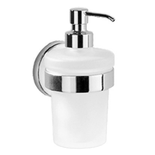 Seifenspender EXPORT Glasbehälter satiniert