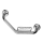 Haltegriff GEALUNA/FORUM abgewinkelt, 43 x 12,3 x 22 cm