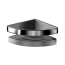 Duschkorb COLLECTION MOLL 18 x 8 x 18 cm, Eckmodell