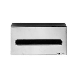 Kleenexhalter HOTELLERIE 27 x 14 x 7 cm, Edelstahl