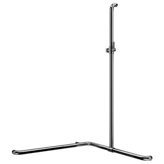 Duschhandlauf INEOLINE PURE 76,3 x 76,3 cm, H 120 cm