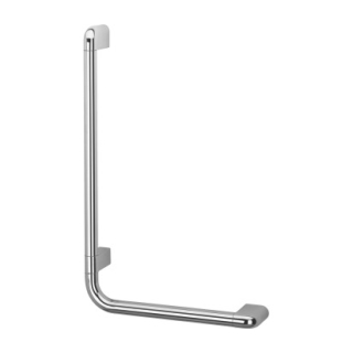 Winkelgriff HELVEO CURVE 95 x 50 cm, links, Messing