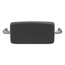 Rückenlehne INEOLINE PLUS schwarz, Edelstahl