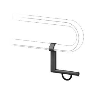 Papierhalter NORMBAU CAVERE Aluminium, mit Abrollbremse