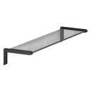 Tablar NORMBAU CAVERE 65 x 15 cm, Klarglas