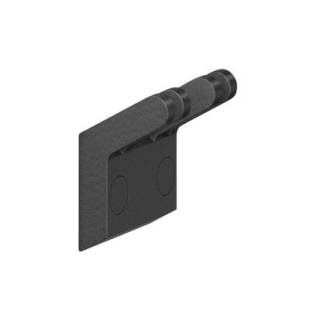 Doppelhaken NORMBAU CAVERE A 60 mm, Aluminium