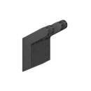 Doppelhaken NORMBAU CAVERE A 60 mm, Aluminium