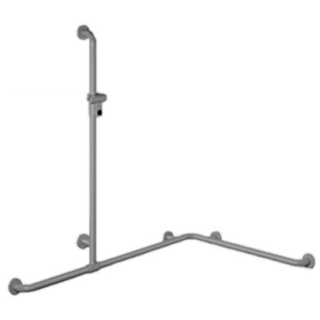 Duschhandlauf HEWI 477/801 118,5 x 76,2 cm