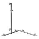 Duschhandlauf HEWI 477/801 76,2 x 76,2 cm