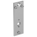 Montageplatte HEWI S900 7 x 21 x 1,8 cm, Edelstahl