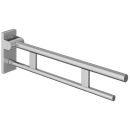 Klappgriff HEWI S900 DUO A 85 cm, Edelstahl, ohne